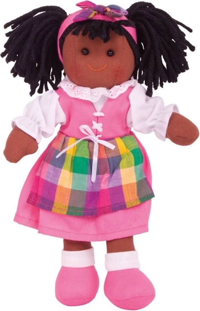 Muñeca de tela Jessika 28 cm