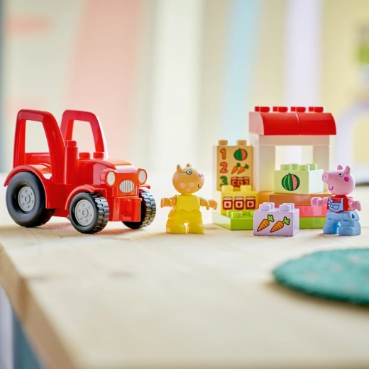 Aprender jugando con alimentos y números impresos