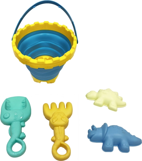 Set infantil de arena Dino, 5 piezas