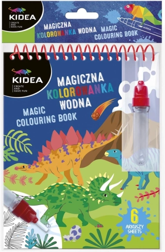 Pintura con agua Kidea dinosaurios