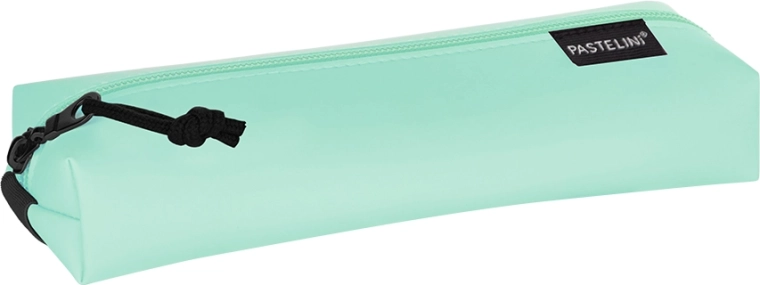 Estuche PU ancho con banda elástica PASTELINI verde