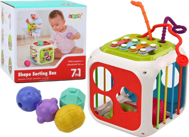Cubo educativo para bebés 7 en 1