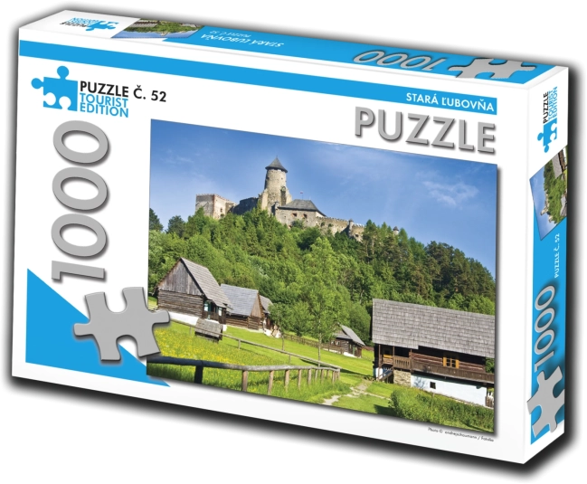 Puzzle Tourist Edition Stará Ľubovňa 1000 piezas