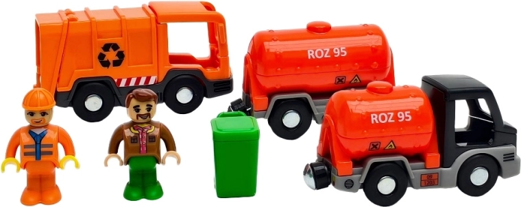 2Kids Toys set de vehículos municipales con figuras