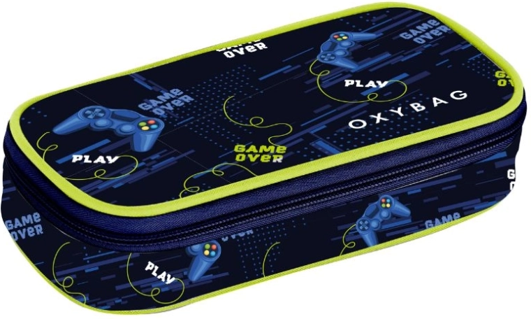 Estuche etui Jumbo Gamer azul