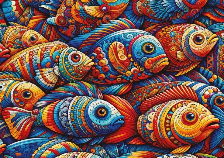 Puzzle ART PUZZLE Peces de mosaico 1000 piezas