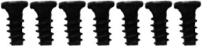 Tornillos para Sparkle 2,6 × 6 mm, 10 unidades