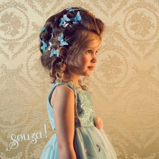 Souza! disfraz infantil de princesa Nicolette 5–7 años (110–122 cm)