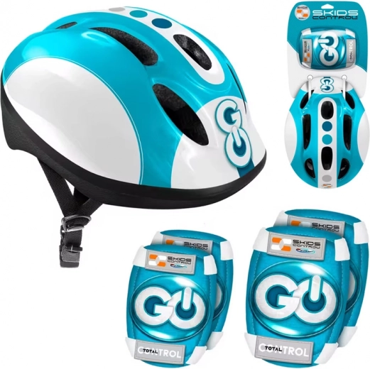 Set infantil de equipo de protección azul