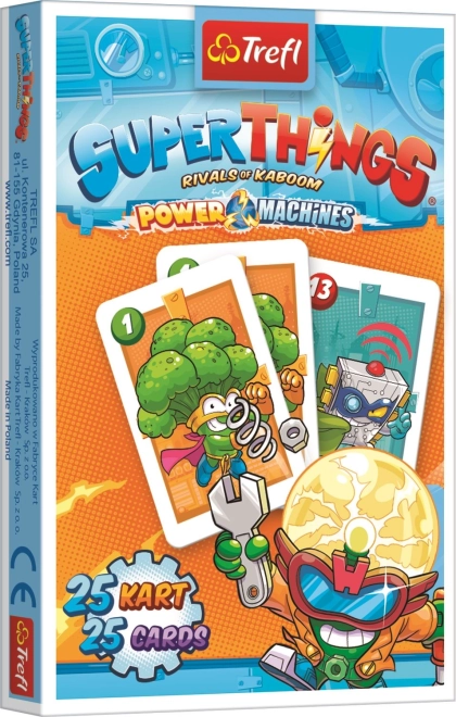 Juanito (Černý Petr) SUPERTHINGS – juego de cartas infantil TREFL (25 cartas)