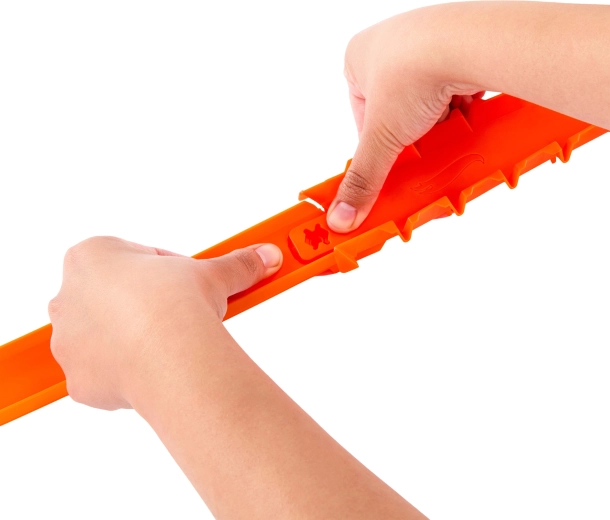 Conexión rápida y firme de las pistas