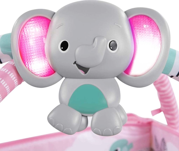 Elefante luminoso y juguetes extraíbles