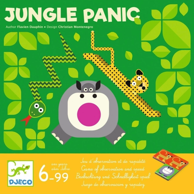 Juego de mesa Pánico en la jungla DJECO