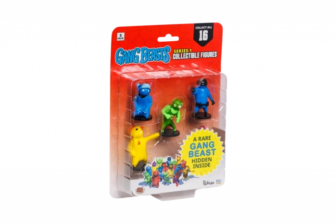 Figuras Gang Beasts serie 1 paquete de 5 uds