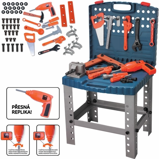 Set de herramientas infantil con banco de trabajo Sparkys