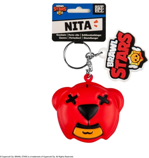 Llavero squishy Brawl Stars Nita