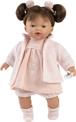 Conjunto rosa completo para muñeca de 33 cm