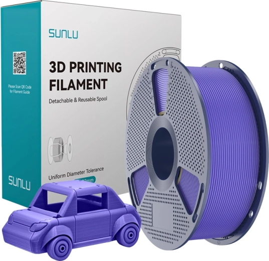 Filamento Sunlu PETG lavanda morado