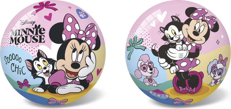 Pelota de goma MINNIE 23 cm (sin inflar)