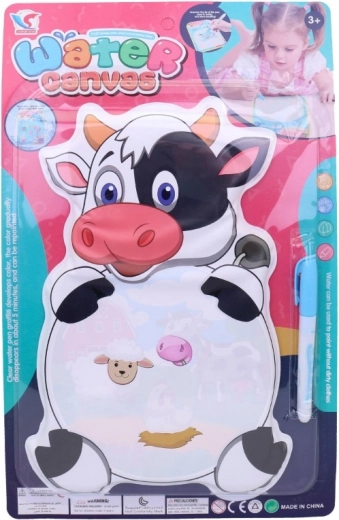 Pintura con agua Vaquita