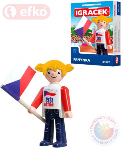 Igráček aficionada al hockey figura 7,5 cm en caja