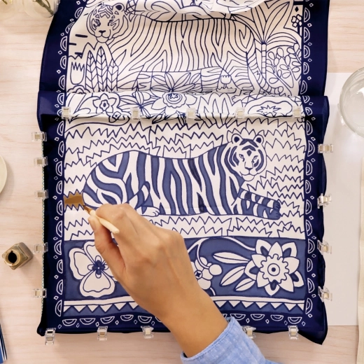 Contornos preimpresos para pintar sin preocupaciones