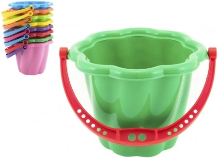 cubo de plástico para arena para niños