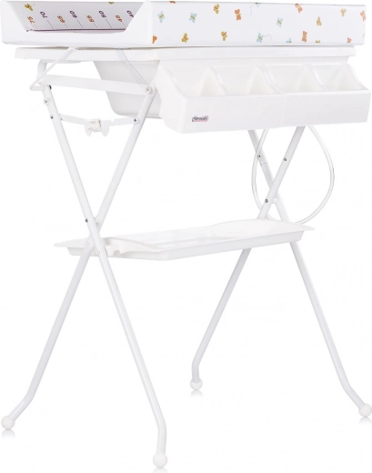Bañera con cambiador y soporte Aqua Little Farm