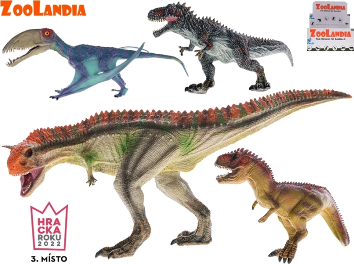 Zoolandia dinosaurio figura de plástico 24–30 cm