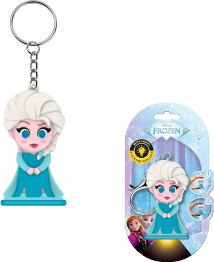 Llavero Frozen con linterna LED
