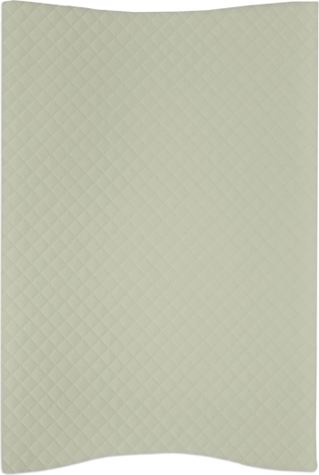 Ceba Baby colchoneta cambiador blanda con dos bordes Cosy Caro color tomillo 48 × 70 cm