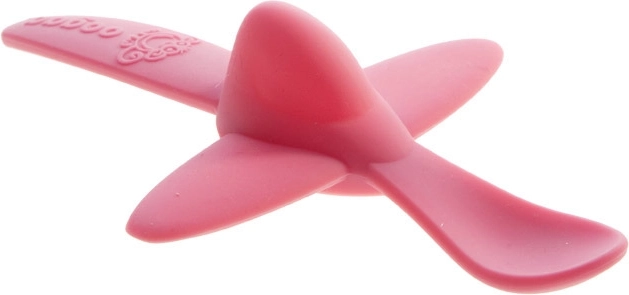 Cucharita infantil Avioncito Oogaa rosa