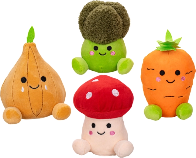 Verdura de peluche 14 cm (mix de 4 tipos)
