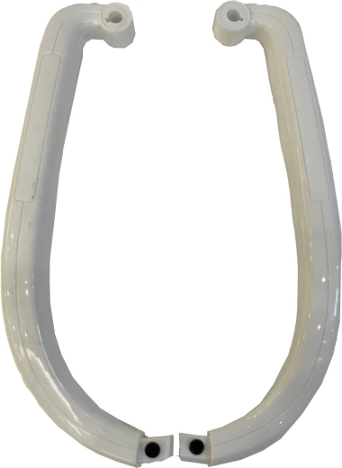 Respaldo para correpasillos Mercedes-Benz C-Class y Land Rover Discovery 3 en 1, blanco
