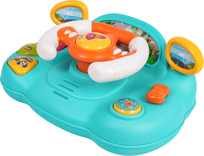 Volante giratorio para jugar a conducir