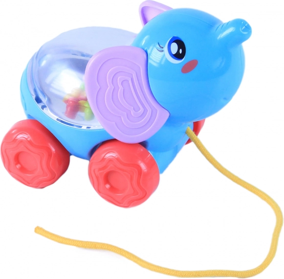 Elefante de arrastre con bolitas
