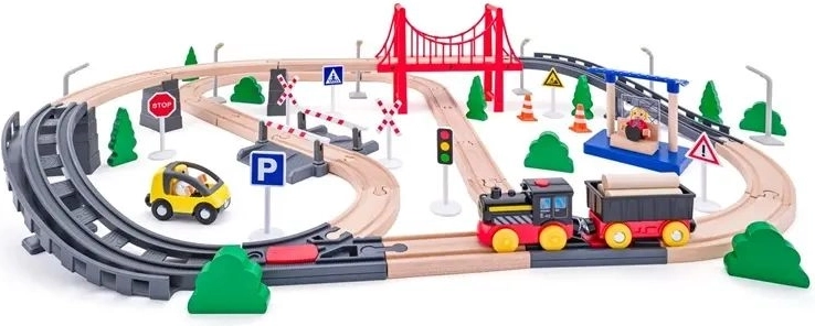 Puente y vía variable