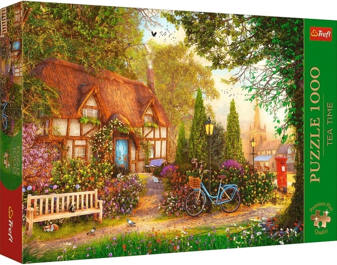 Puzzle TREFL Premium Plus Tea Time – casa de campo, 1000 piezas
