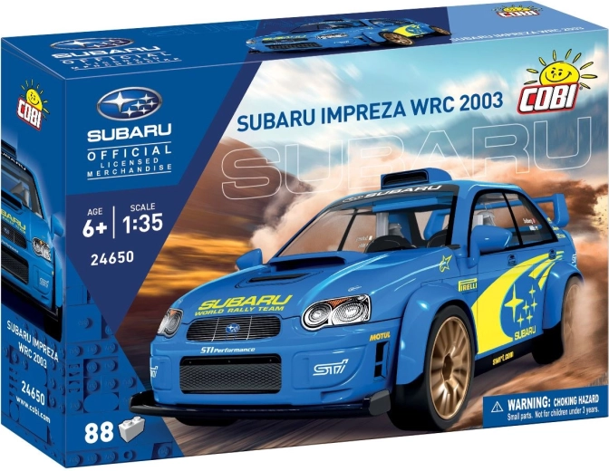 Cobi Subaru Impreza WRC 2003 1:35 (88 piezas)