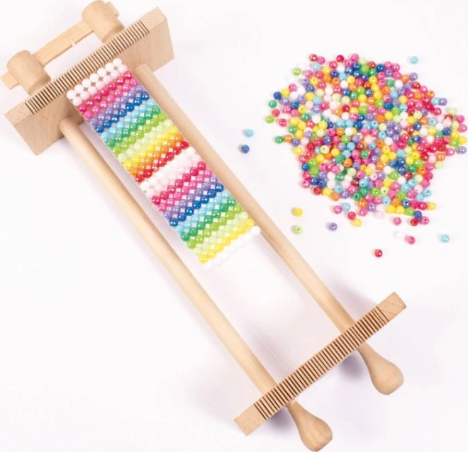 Telar de madera para abalorios Playbox