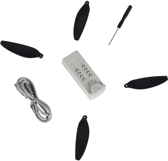 Juego completo de accesorios, incluido el estuche