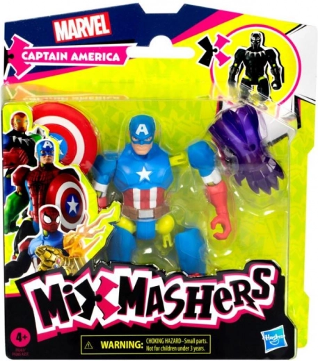 Avengers Mixmashers figura del Capitán América