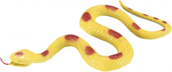Serpiente de goma: juguete realista