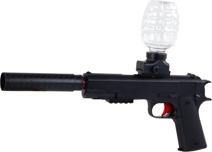 Pistola eléctrica con depósito superior