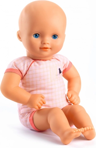 Dulce aspecto con ojos azules