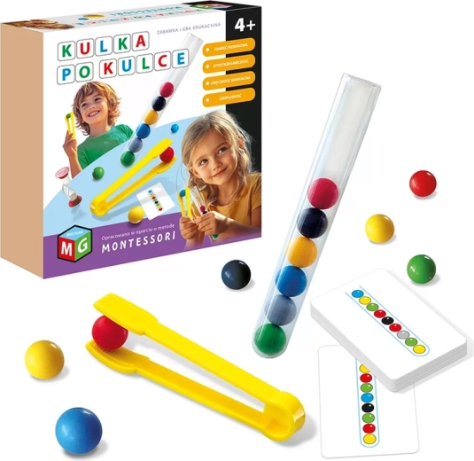 Juego educativo Montessori Bola a bola