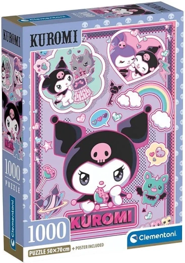 Puzzle CLEMENTONI Kuromi 1000 piezas