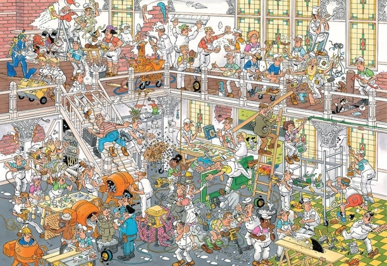 Puzzle JUMBO Renovación 3000 piezas