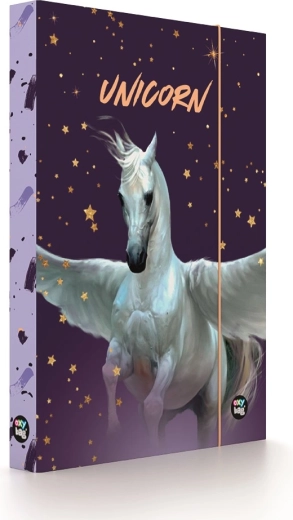 Caja para cuadernos A4 Jumbo Unicorn Pegas
