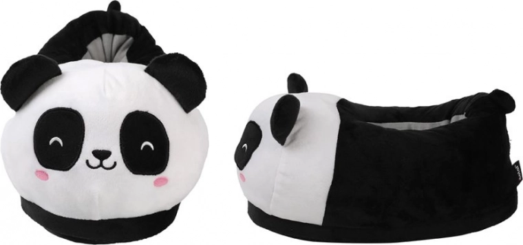 Pantuflas de felpa panda Pandastic